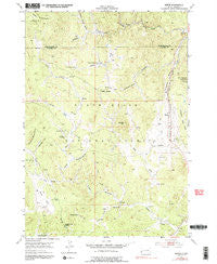Berne South Dakota Historical topographic map, 1:24000 scale, 7.5 X 7.5 Minute, Year 1954