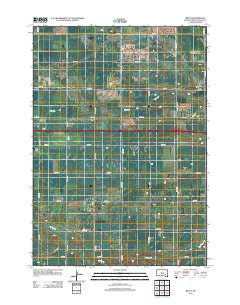 Betts South Dakota Historical topographic map, 1:24000 scale, 7.5 X 7.5 Minute, Year 2012
