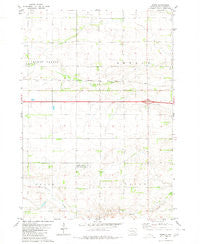 Betts South Dakota Historical topographic map, 1:24000 scale, 7.5 X 7.5 Minute, Year 1980