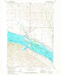 Big Bend Dam South Dakota Historical topographic map, 1:24000 scale, 7.5 X 7.5 Minute, Year 1966