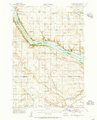 Big Stone Lake Minnesota Historical topographic map, 1:62500 scale, 15 X 15 Minute, Year 1954