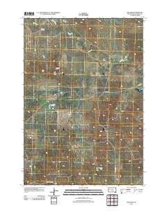 Big Draw South Dakota Historical topographic map, 1:24000 scale, 7.5 X 7.5 Minute, Year 2012