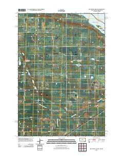 Big Stone Lake SE South Dakota Historical topographic map, 1:24000 scale, 7.5 X 7.5 Minute, Year 2012