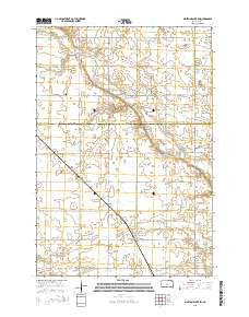 Big Stone Lake SW South Dakota Current topographic map, 1:24000 scale, 7.5 X 7.5 Minute, Year 2015