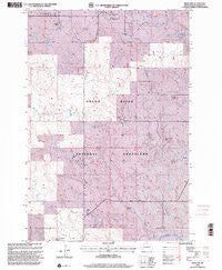 Bison NW South Dakota Historical topographic map, 1:24000 scale, 7.5 X 7.5 Minute, Year 1998