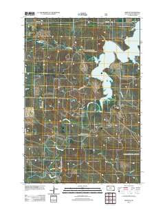 Bison NE South Dakota Historical topographic map, 1:24000 scale, 7.5 X 7.5 Minute, Year 2012
