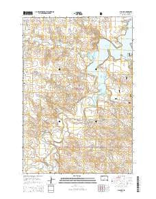 Bison NE South Dakota Current topographic map, 1:24000 scale, 7.5 X 7.5 Minute, Year 2015