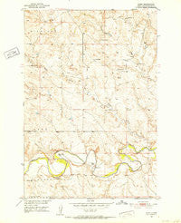 Bixby South Dakota Historical topographic map, 1:24000 scale, 7.5 X 7.5 Minute, Year 1951