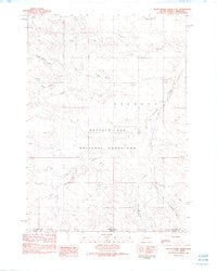 Black Banks Creek East South Dakota Historical topographic map, 1:24000 scale, 7.5 X 7.5 Minute, Year 1982