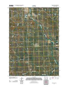 Black Eyes South Dakota Historical topographic map, 1:24000 scale, 7.5 X 7.5 Minute, Year 2012