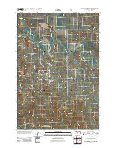 Black Horse Butte NW South Dakota Historical topographic map, 1:24000 scale, 7.5 X 7.5 Minute, Year 2012
