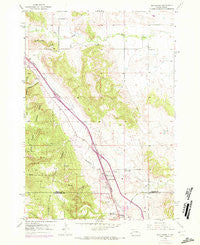 Blackhawk South Dakota Historical topographic map, 1:24000 scale, 7.5 X 7.5 Minute, Year 1953