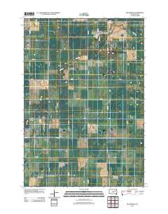 Bloomfield South Dakota Historical topographic map, 1:24000 scale, 7.5 X 7.5 Minute, Year 2012