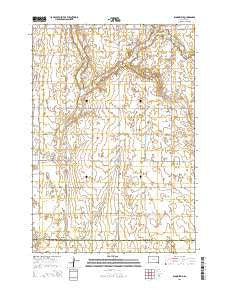 Bloomfield South Dakota Current topographic map, 1:24000 scale, 7.5 X 7.5 Minute, Year 2015