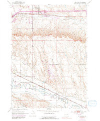 Box Elder South Dakota Historical topographic map, 1:24000 scale, 7.5 X 7.5 Minute, Year 1953