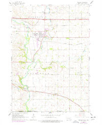 Brandon South Dakota Historical topographic map, 1:24000 scale, 7.5 X 7.5 Minute, Year 1962