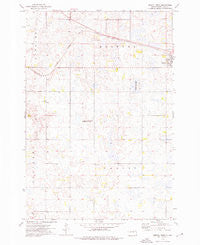 Bristol West South Dakota Historical topographic map, 1:24000 scale, 7.5 X 7.5 Minute, Year 1973