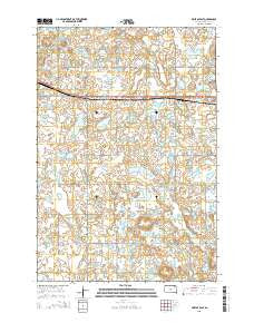 Bristol East South Dakota Current topographic map, 1:24000 scale, 7.5 X 7.5 Minute, Year 2015