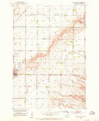 Britton East South Dakota Historical topographic map, 1:24000 scale, 7.5 X 7.5 Minute, Year 1953