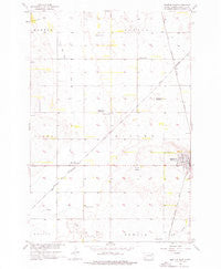 Britton West South Dakota Historical topographic map, 1:24000 scale, 7.5 X 7.5 Minute, Year 1956