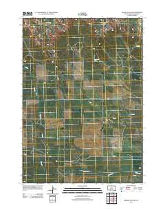 Broken Leg Dam South Dakota Historical topographic map, 1:24000 scale, 7.5 X 7.5 Minute, Year 2012