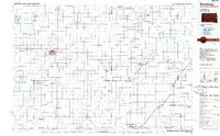 Brookings South Dakota Historical topographic map, 1:100000 scale, 30 X 60 Minute, Year 1985