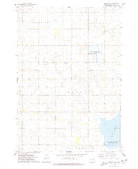 Bryant NE South Dakota Historical topographic map, 1:24000 scale, 7.5 X 7.5 Minute, Year 1973