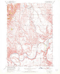 Buffalo Gap South Dakota Historical topographic map, 1:24000 scale, 7.5 X 7.5 Minute, Year 1950