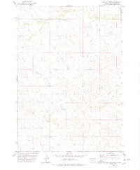 Bull Run Creek South Dakota Historical topographic map, 1:24000 scale, 7.5 X 7.5 Minute, Year 1978