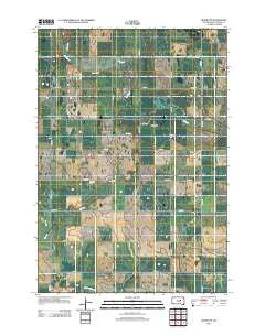 Burdette South Dakota Historical topographic map, 1:24000 scale, 7.5 X 7.5 Minute, Year 2012