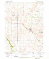 Burke South Dakota Historical topographic map, 1:24000 scale, 7.5 X 7.5 Minute, Year 1964