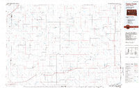 Camp Creek South Dakota Historical topographic map, 1:100000 scale, 30 X 60 Minute, Year 1984
