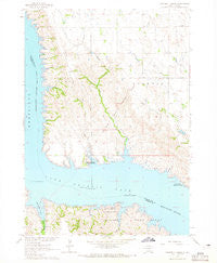 Campbell Creek South Dakota Historical topographic map, 1:24000 scale, 7.5 X 7.5 Minute, Year 1964