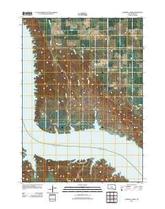 Campbell Creek South Dakota Historical topographic map, 1:24000 scale, 7.5 X 7.5 Minute, Year 2012