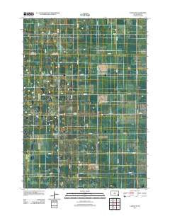 Canova SE South Dakota Historical topographic map, 1:24000 scale, 7.5 X 7.5 Minute, Year 2012