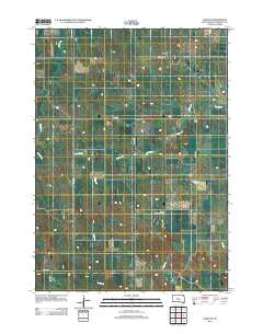 Carlock South Dakota Historical topographic map, 1:24000 scale, 7.5 X 7.5 Minute, Year 2012
