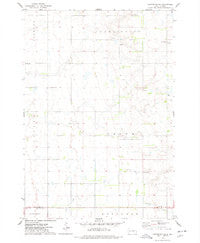 Carpenter NE South Dakota Historical topographic map, 1:24000 scale, 7.5 X 7.5 Minute, Year 1973