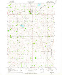 Colman South Dakota Historical topographic map, 1:24000 scale, 7.5 X 7.5 Minute, Year 1963