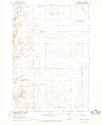 De Grey NW South Dakota Historical topographic map, 1:24000 scale, 7.5 X 7.5 Minute, Year 1967