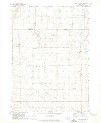 Dell Rapids SE South Dakota Historical topographic map, 1:24000 scale, 7.5 X 7.5 Minute, Year 1972
