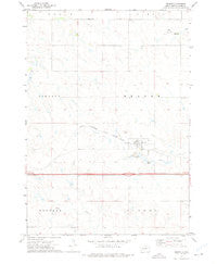 Draper South Dakota Historical topographic map, 1:24000 scale, 7.5 X 7.5 Minute, Year 1972