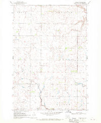 Forbes SE South Dakota Historical topographic map, 1:24000 scale, 7.5 X 7.5 Minute, Year 1968