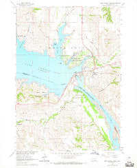 Fort Randall Dam South Dakota Historical topographic map, 1:24000 scale, 7.5 X 7.5 Minute, Year 1964
