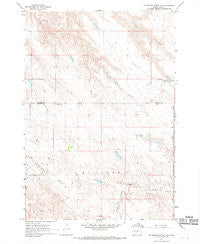 Ft. George Butte NW South Dakota Historical topographic map, 1:24000 scale, 7.5 X 7.5 Minute, Year 1967