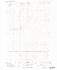 Gettysburg Muni. Airport South Dakota Historical topographic map, 1:24000 scale, 7.5 X 7.5 Minute, Year 1978