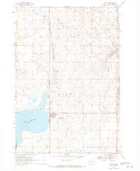 Hayti South Dakota Historical topographic map, 1:24000 scale, 7.5 X 7.5 Minute, Year 1969