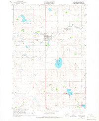 Herreid South Dakota Historical topographic map, 1:24000 scale, 7.5 X 7.5 Minute, Year 1965