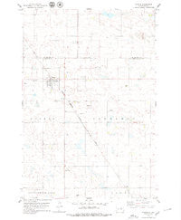 Hosmer South Dakota Historical topographic map, 1:24000 scale, 7.5 X 7.5 Minute, Year 1978