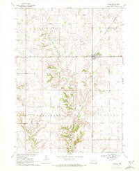 Irene South Dakota Historical topographic map, 1:24000 scale, 7.5 X 7.5 Minute, Year 1970