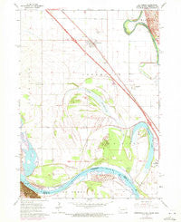 Jefferson South Dakota Historical topographic map, 1:24000 scale, 7.5 X 7.5 Minute, Year 1963